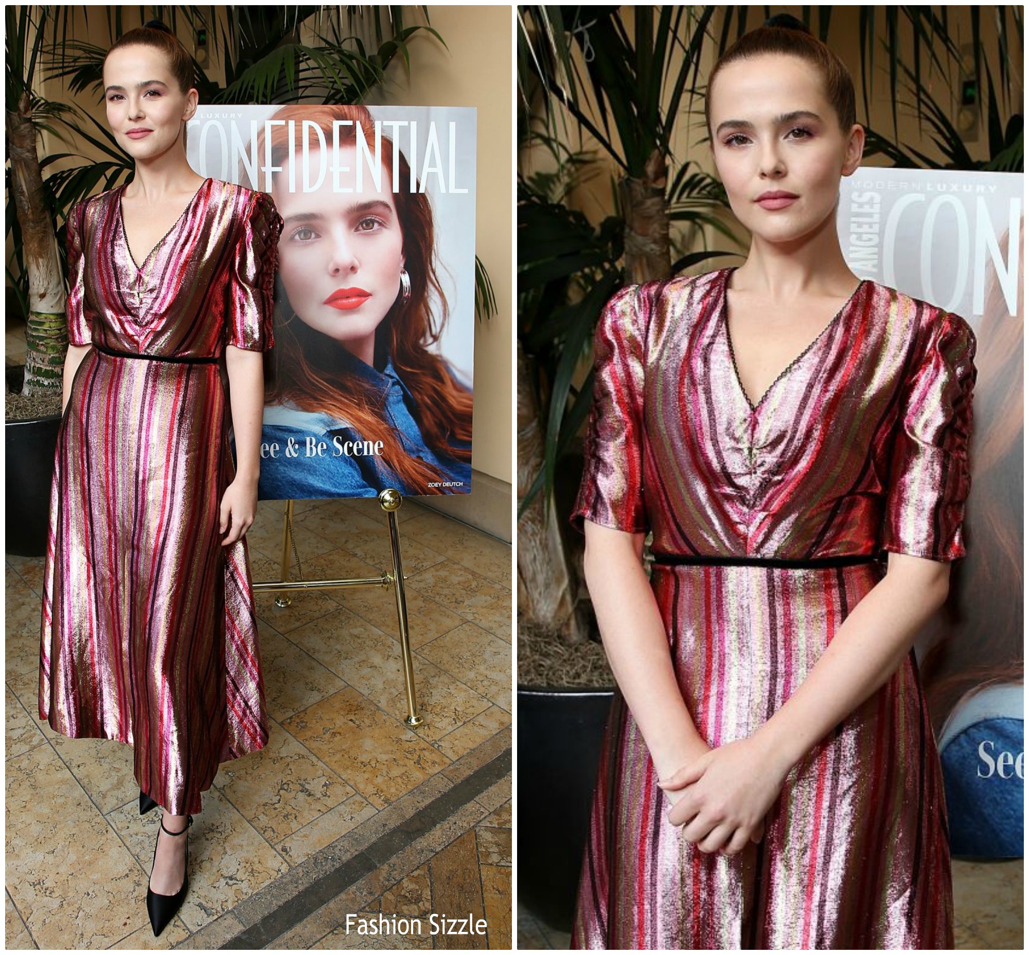 Zoey Deutch In Markarian  @ Los Angeles Confidential Celebrates its May/June Issue