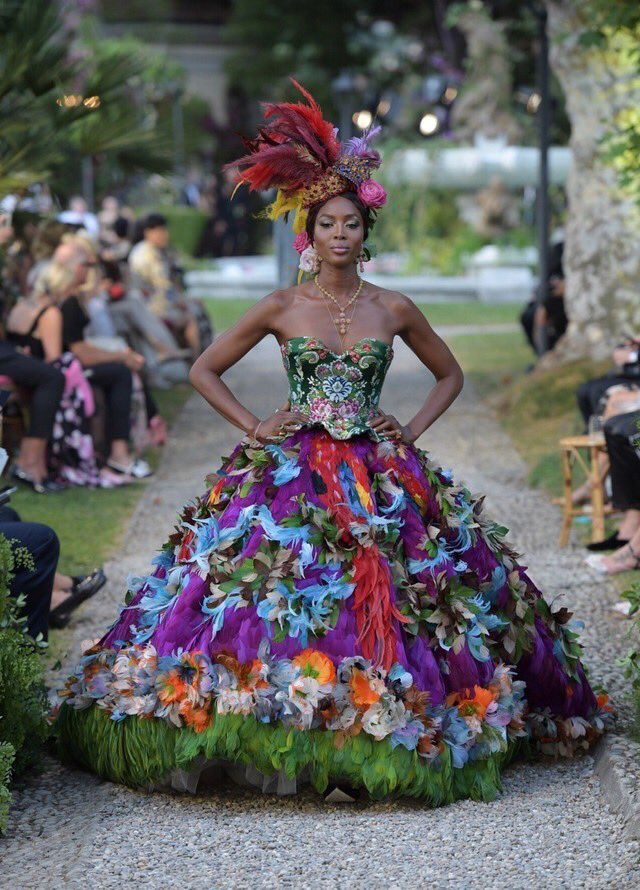 Naomi Campbell @ Dolce & Gabbana Alta Moda Fashion Show In Italy | Digital  Magazine