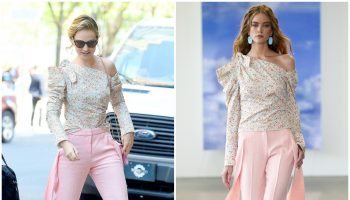 Lily James In Brock Collection @ ‘Mamma Mia! Here We Go Again’ Hamburg ...