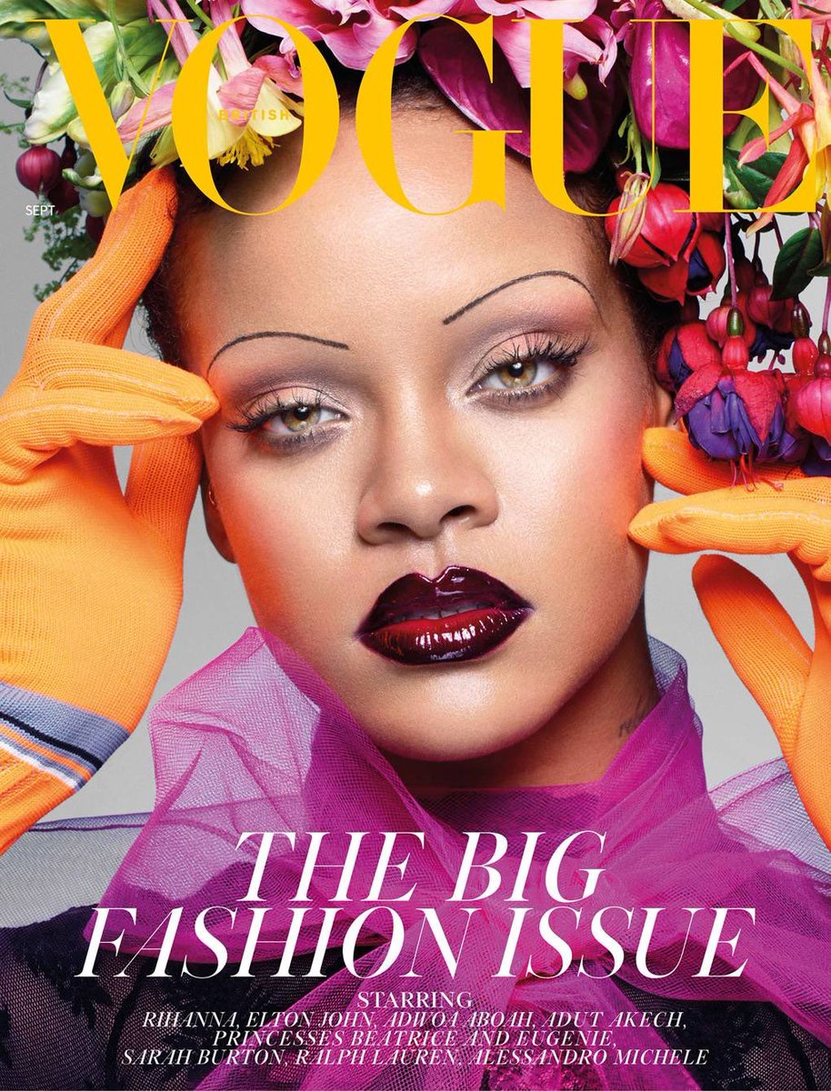 Rihanna Covers September 2018 British Vogue