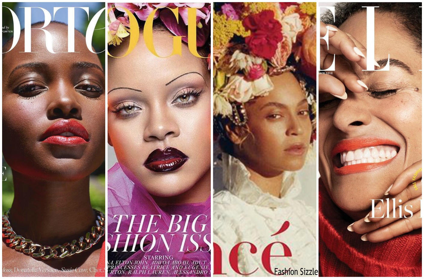 Black Women  Featured on  Covers of September  2018 Issues