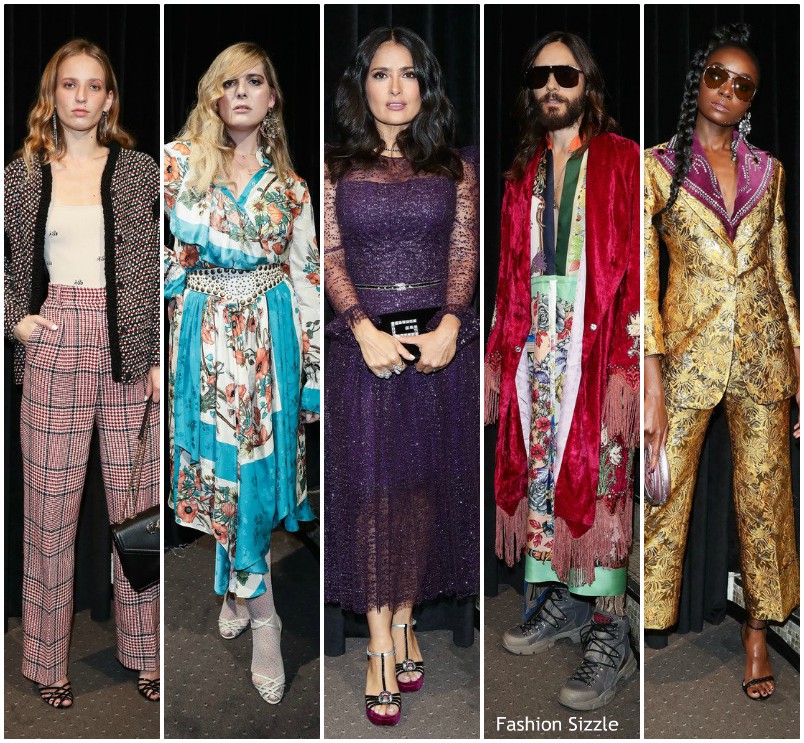 Front Row @ Gucci Spring 2019