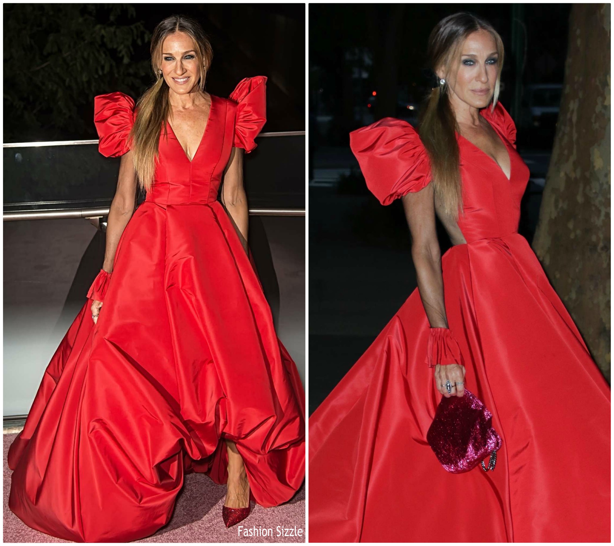 Sarah Jessica Parker In Giles Deacon Couture  @ 2018 New York City Ballet Fall Fashion Gala