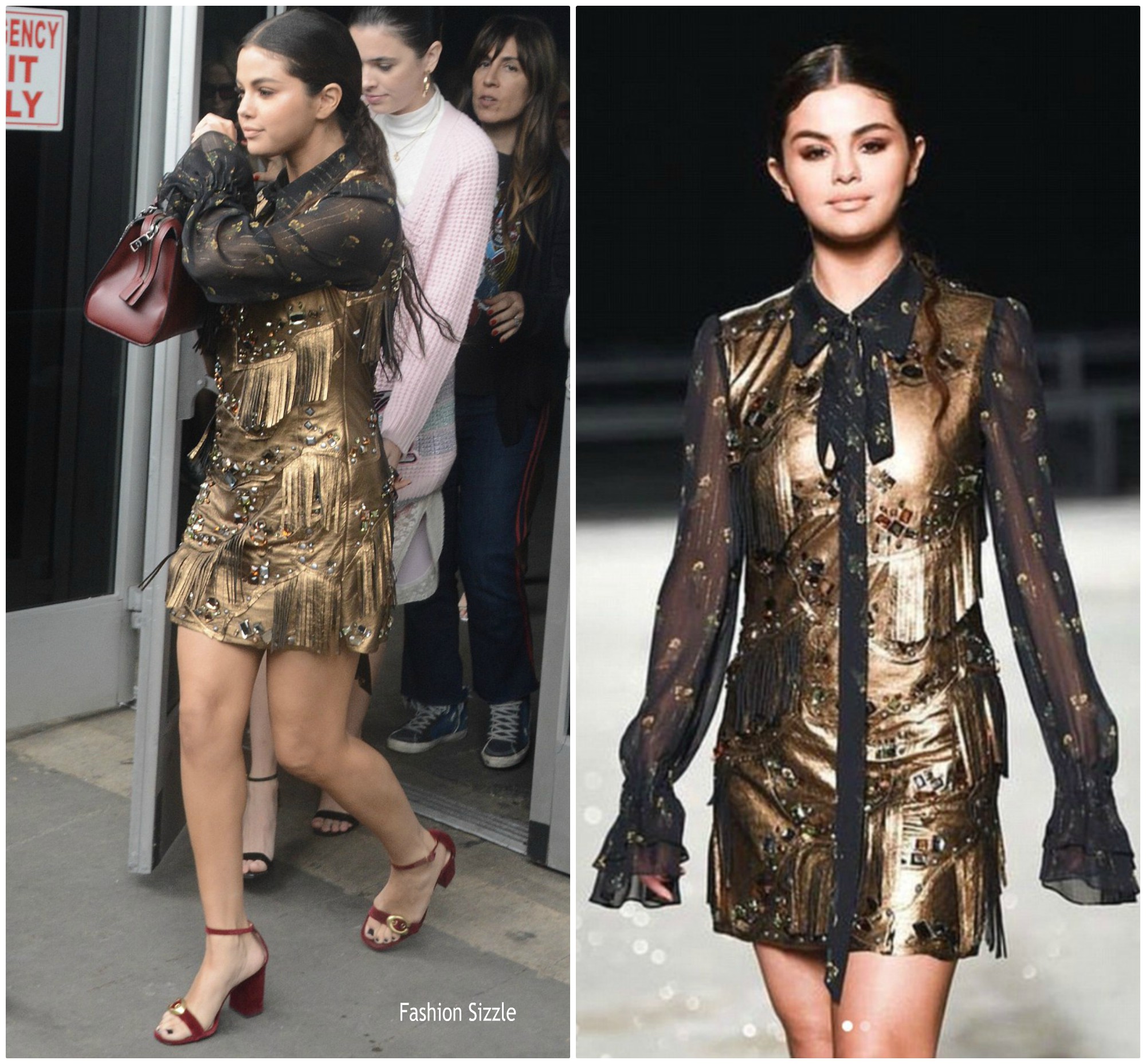Selena Gomez in Coach 1941 @ Coach 1941 S/S 2019  NYFW Fashion Show