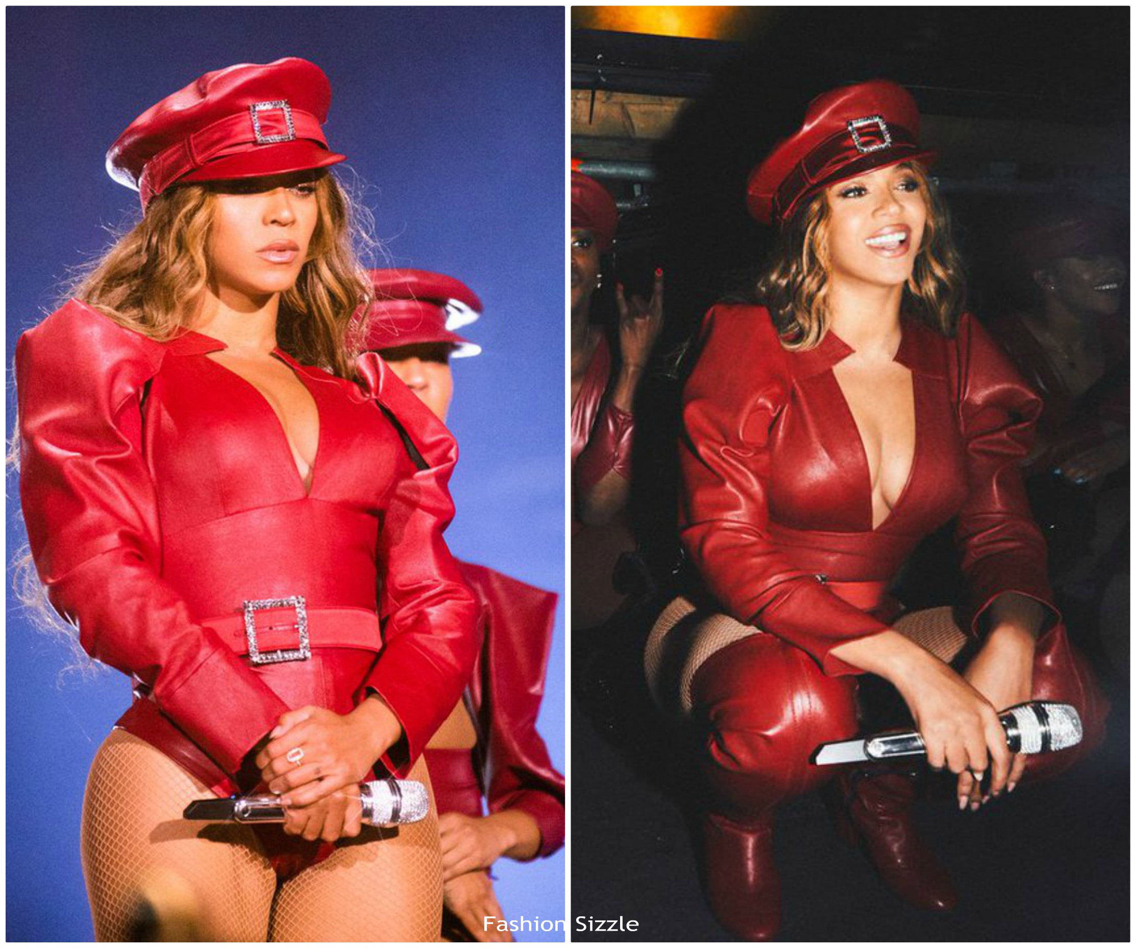 Beyonce Knowles Wearing  Alexandre Vauthier  Closing Her ‘On The Run II’ Tour
