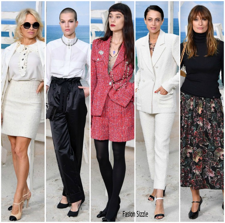 Frontrow  @ Chanel Spring Summer 2019 Fashion Show In Paris