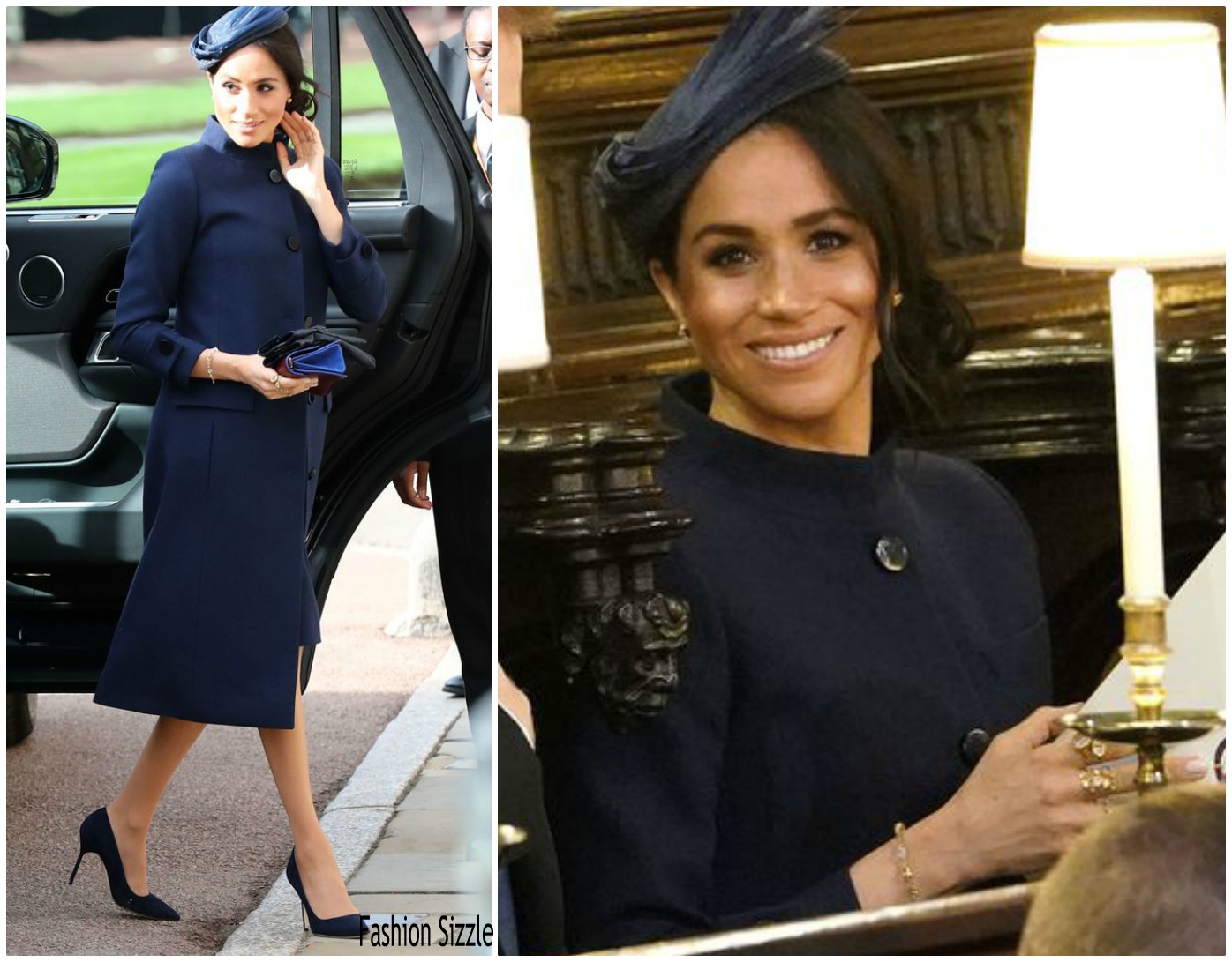 Meghan Markle In Givenchy @  Princess Eugenie Of York’s Wedding