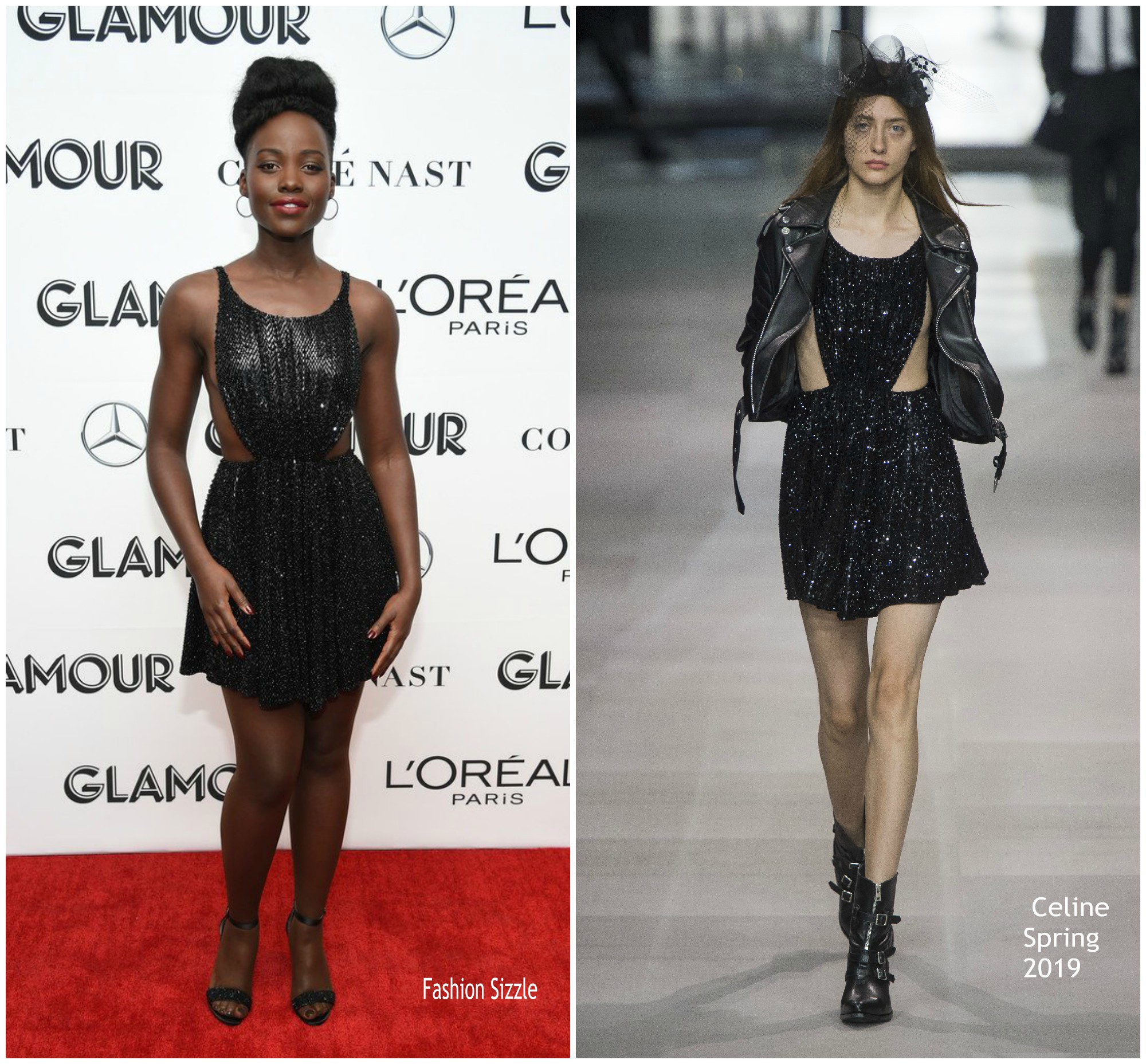 Lupita Nyong’o In Celine  @  2018 Glamour Women of the Year Awards