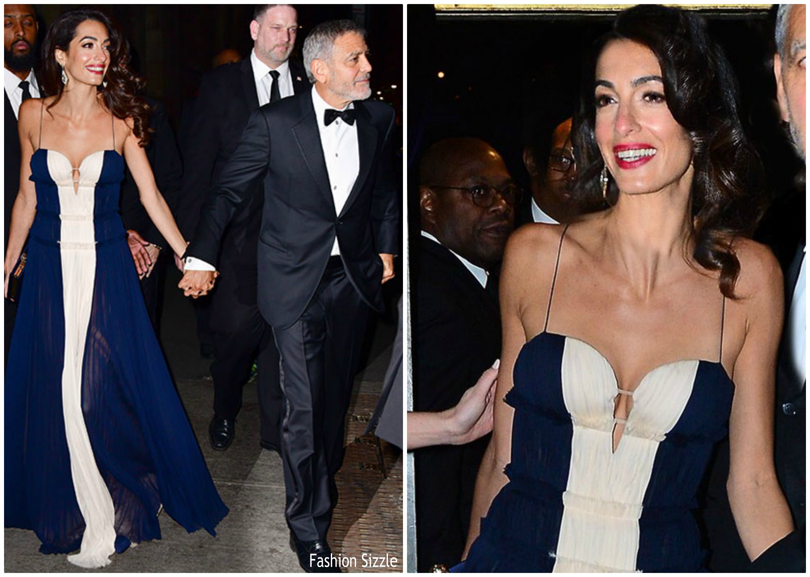Amal Clooney In J. Mendel  @ 23rd Annual United Nations Correspondents Associations (UNCA) Awards