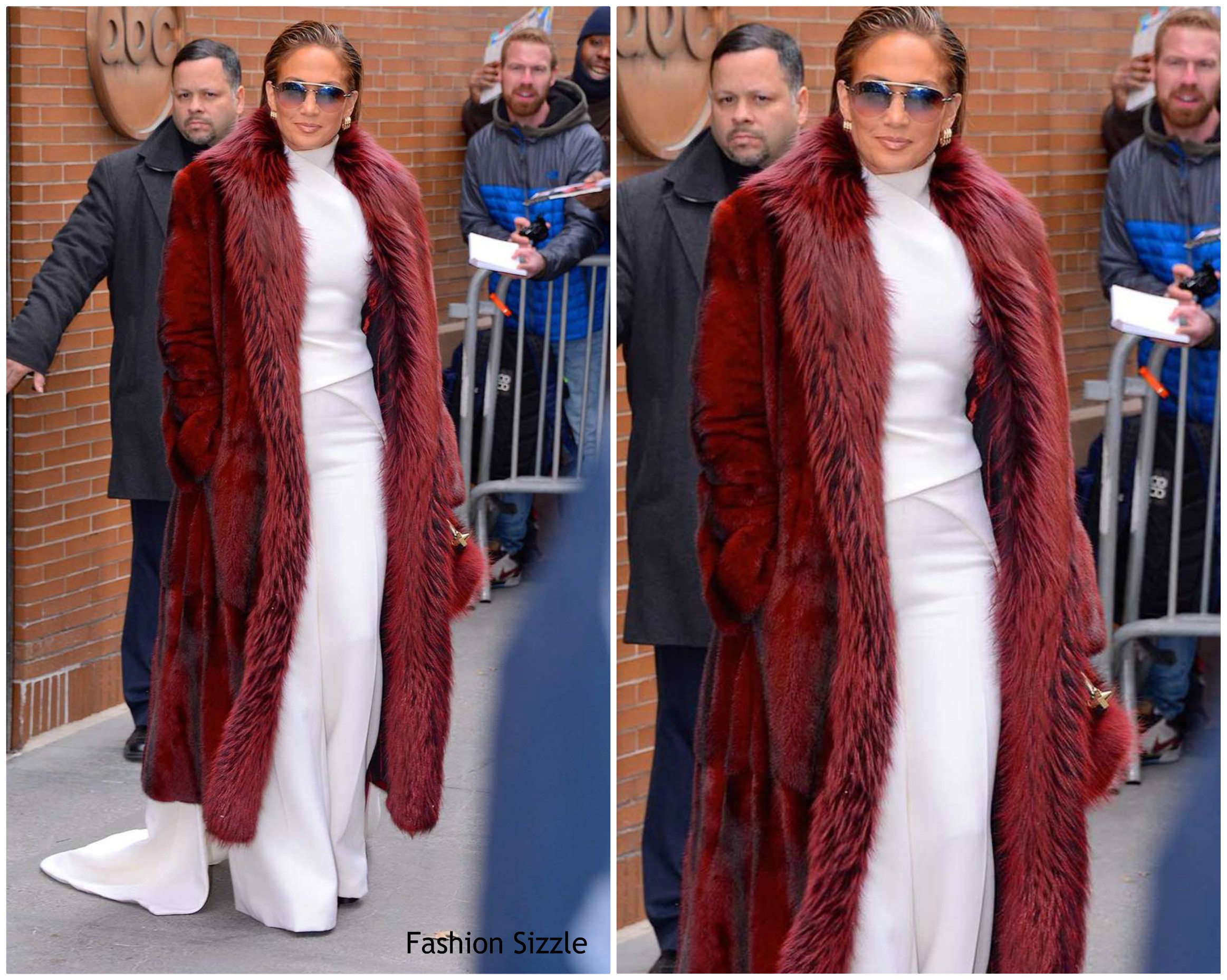 Jennifer Lopez In Stephane Rolland @ The View