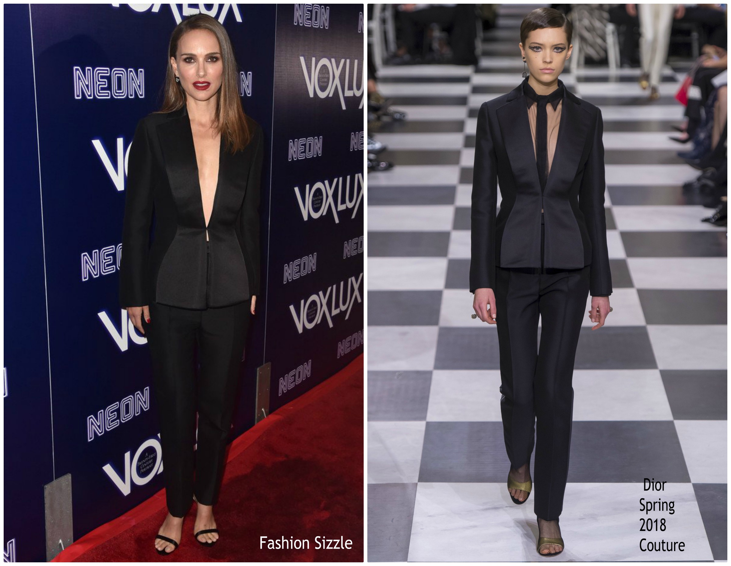 Natalie Portman in Christian Dior Haute Couture @ ‘Vox Lux’ LA Premiere