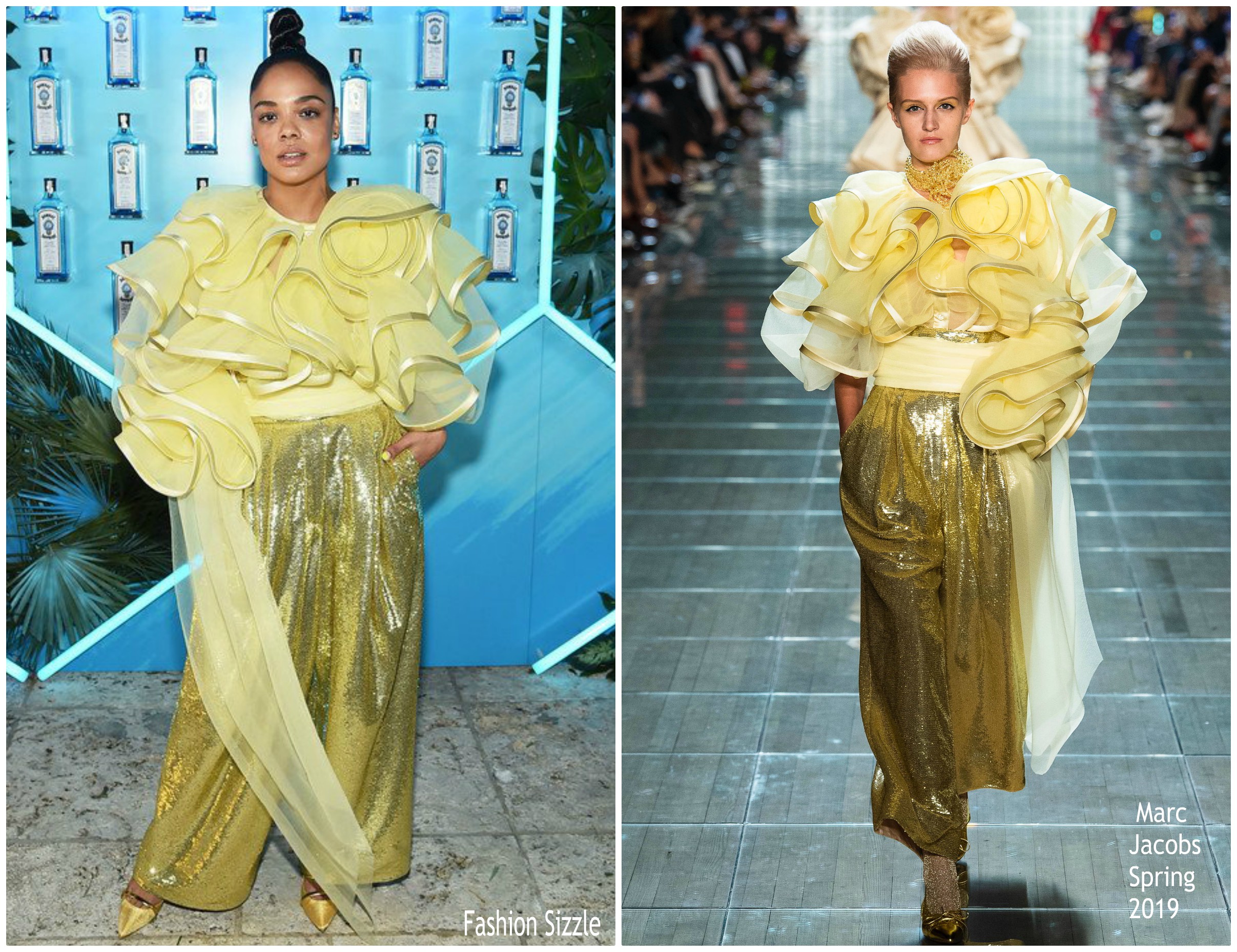 Tessa Thompson In Marc Jacobs @ 9th Annual Bombay Sapphire Artisan Series Finale