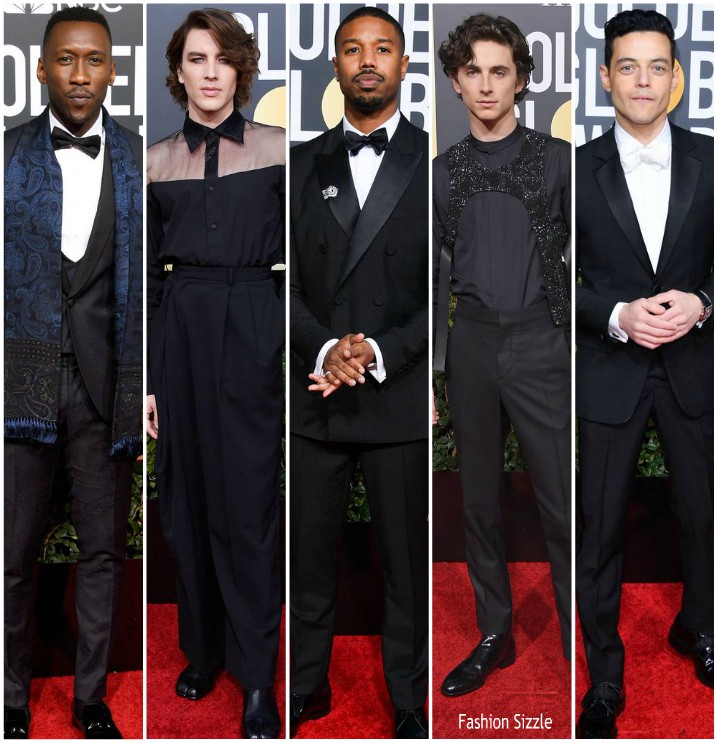 2019 Golden Globe Awards Menswear