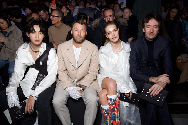 From Louis Vuitton Men FW18 Front Row - ZOE Magazine