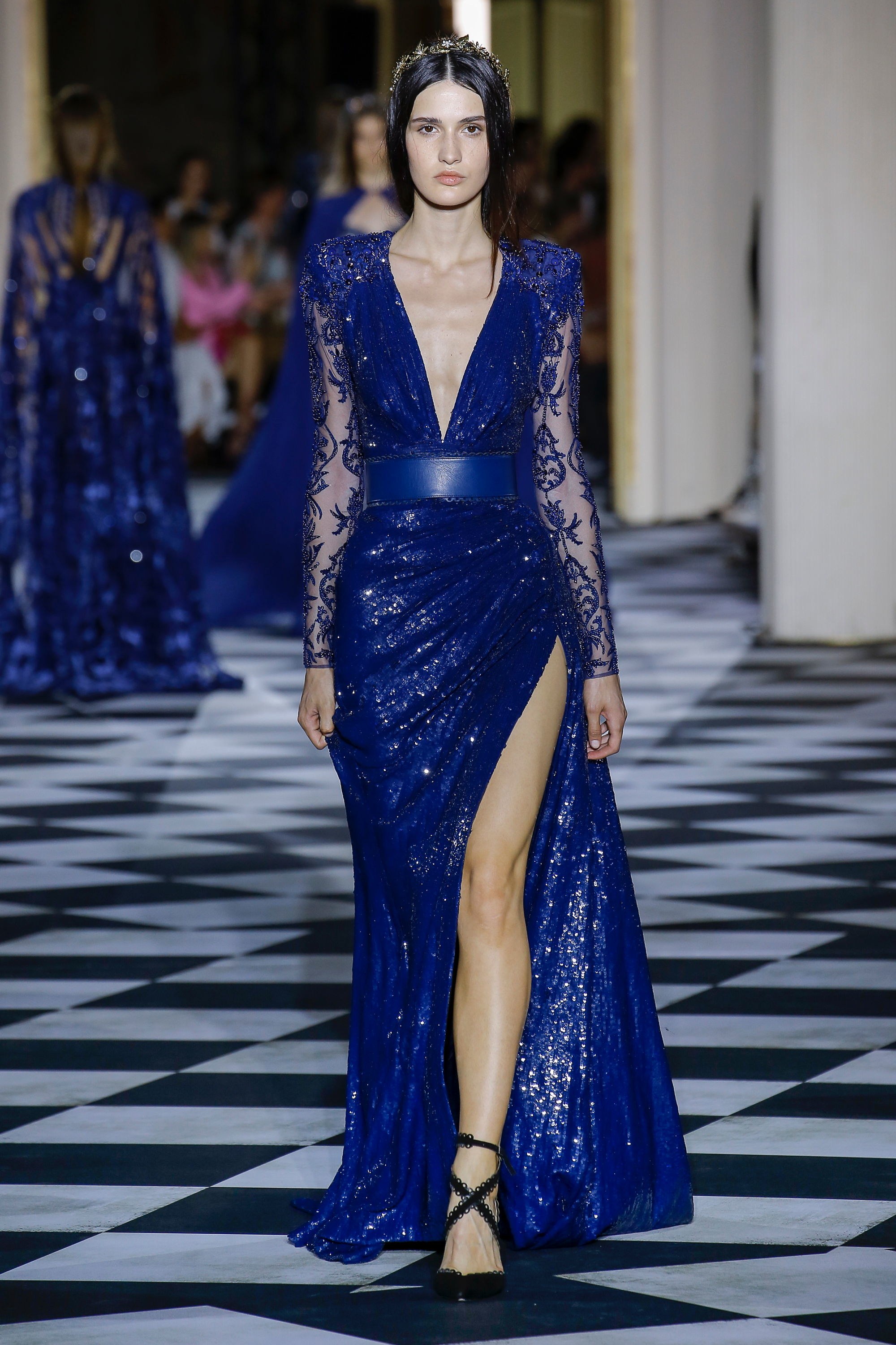 Catherine Zeta-Jones In Zuhair Murad Couture @ 2019 SAG Awards
