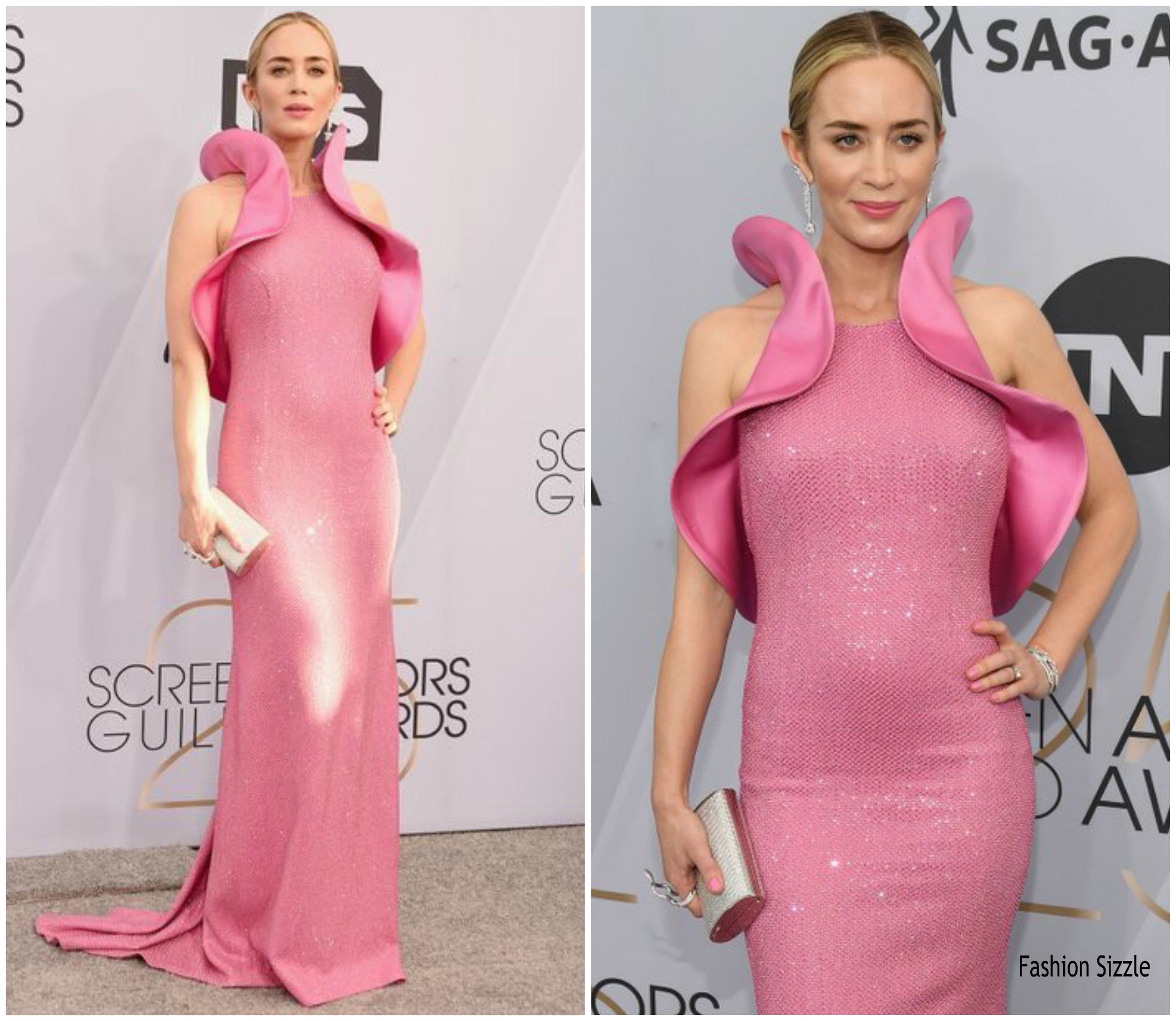 Emily Blunt In Michael Kors Collection @ 2019 SAG Awards