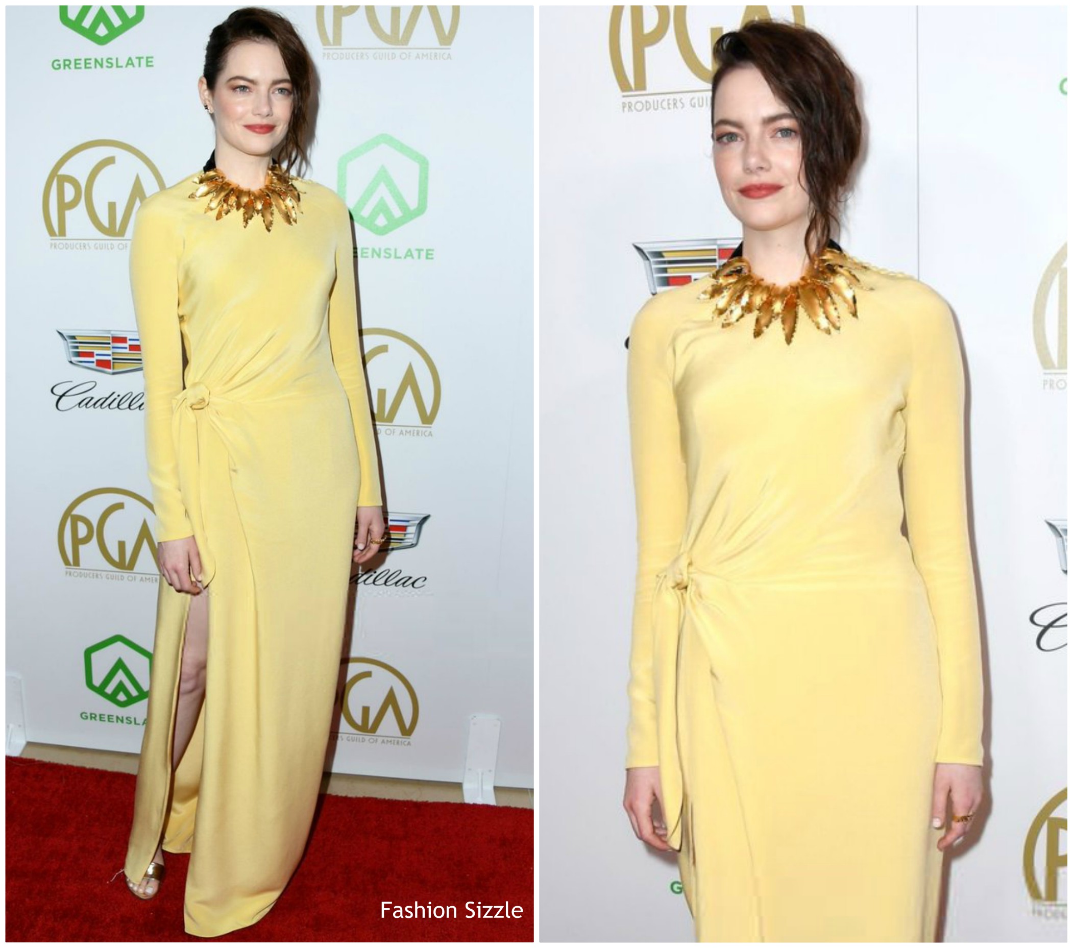 Emma Stone In Louis Vuitton @ 2019 Producers Guild Awards