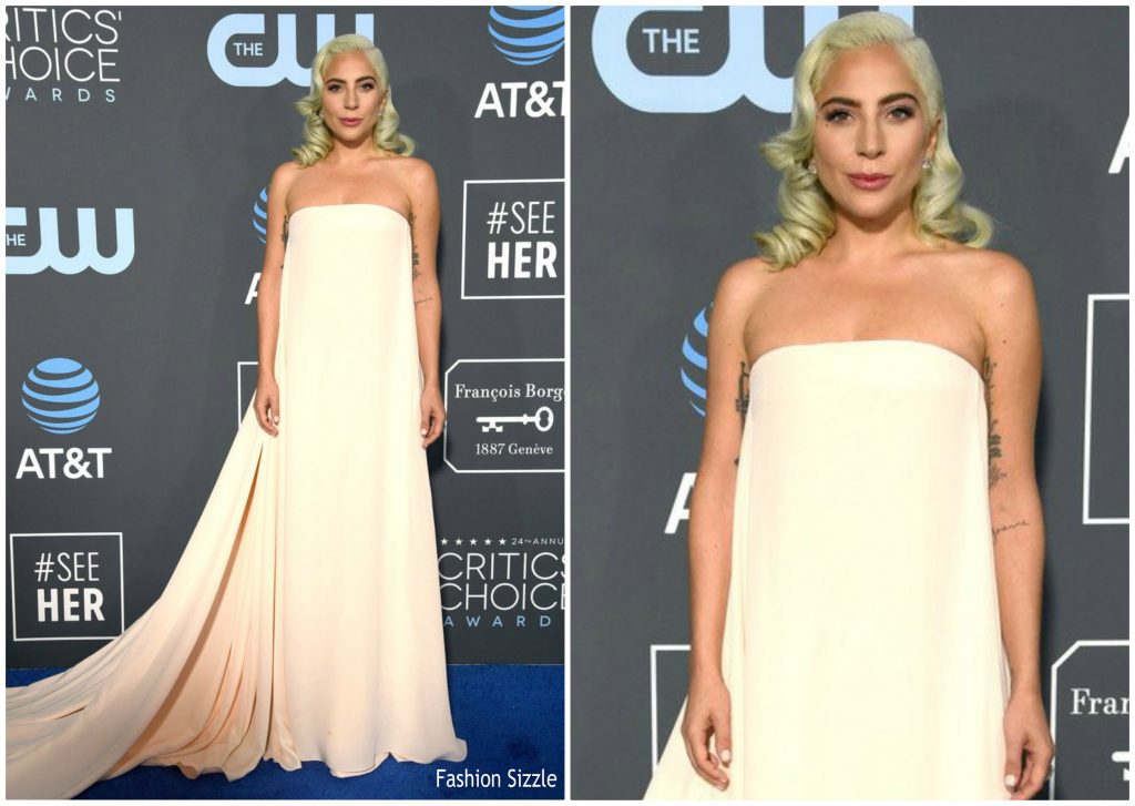 Lady Gaga In Calvin Klein by Appointment @ 2019 Critics’ Choice Awards