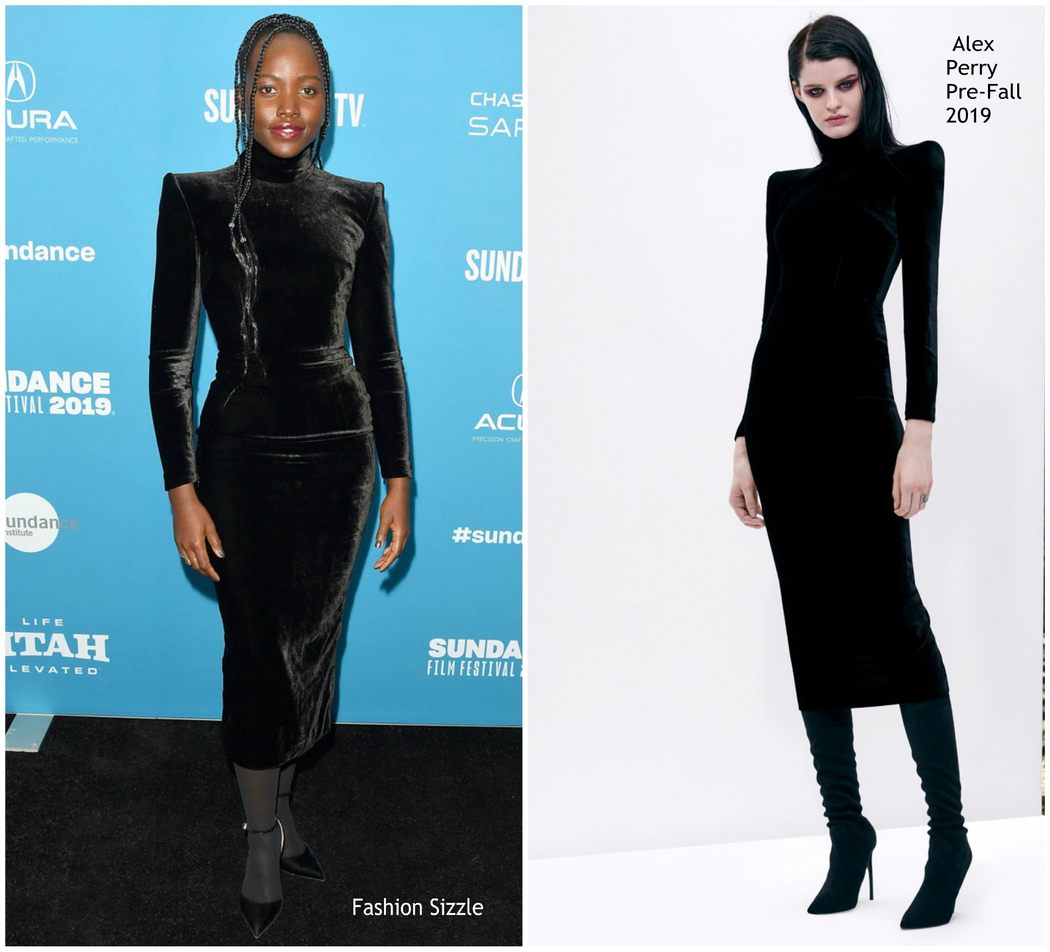 Lupita Nyong’o In Alex Perry @ ‘Little Monsters’ Sundance Film Festival Premiere