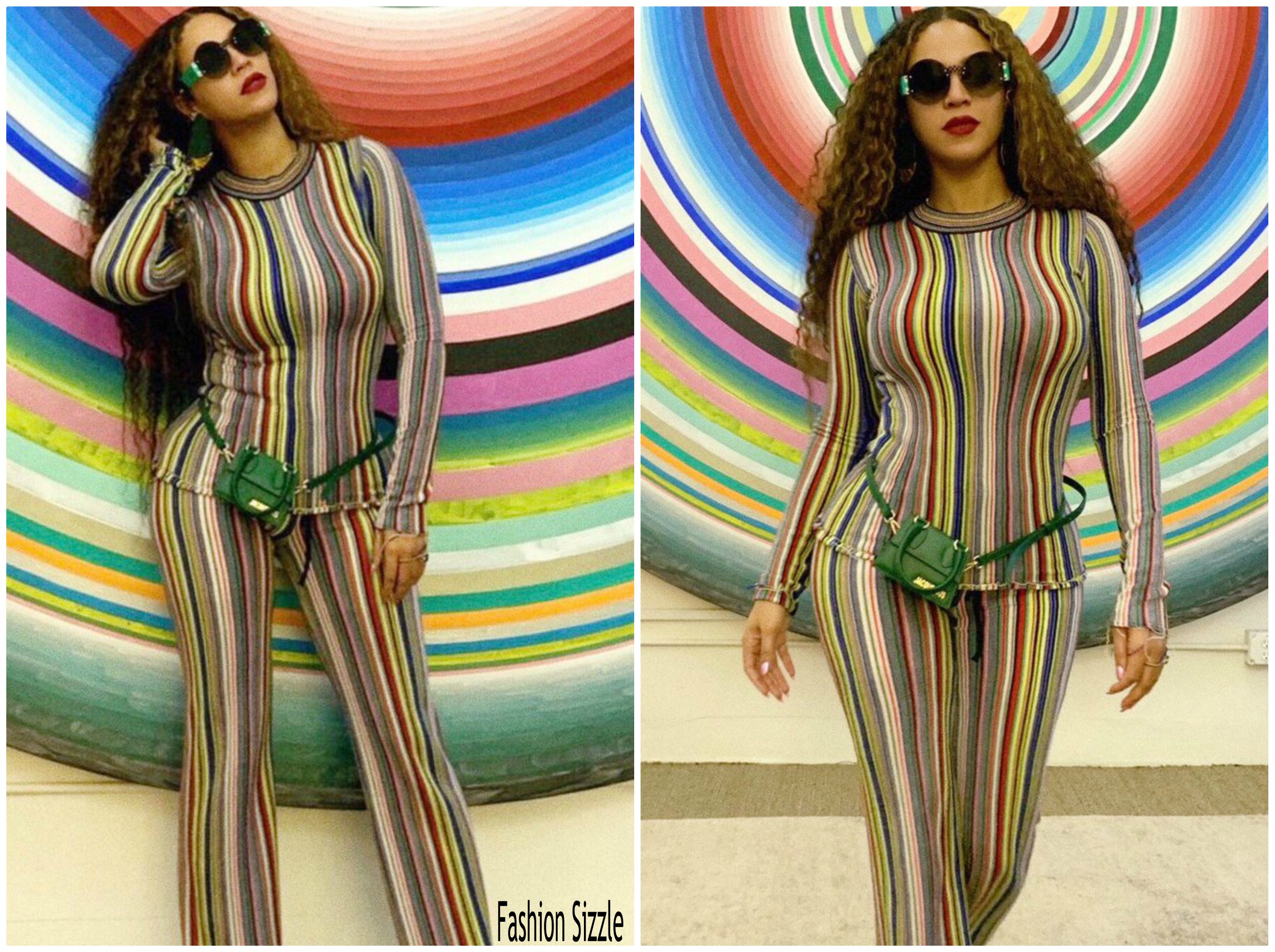 Beyonce Knowles In  Marques’ Almeida – Instagram Pic