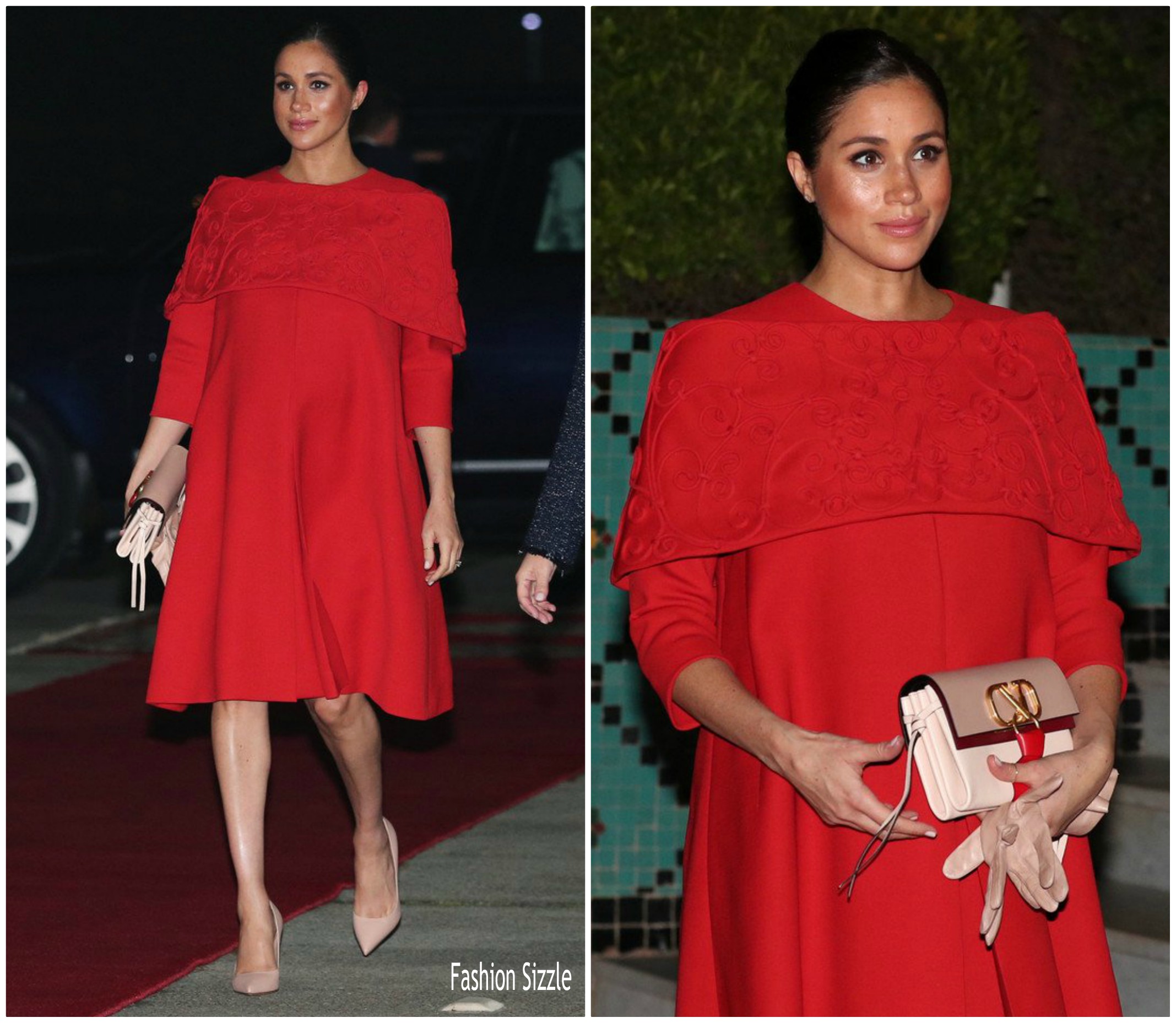 Meghan, Duchess of Sussex In Valentino @ Morocco Visit