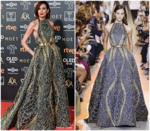 Nieves Alvarez In Elie Saab Haute Couture @ 2019 Goya Awards ...