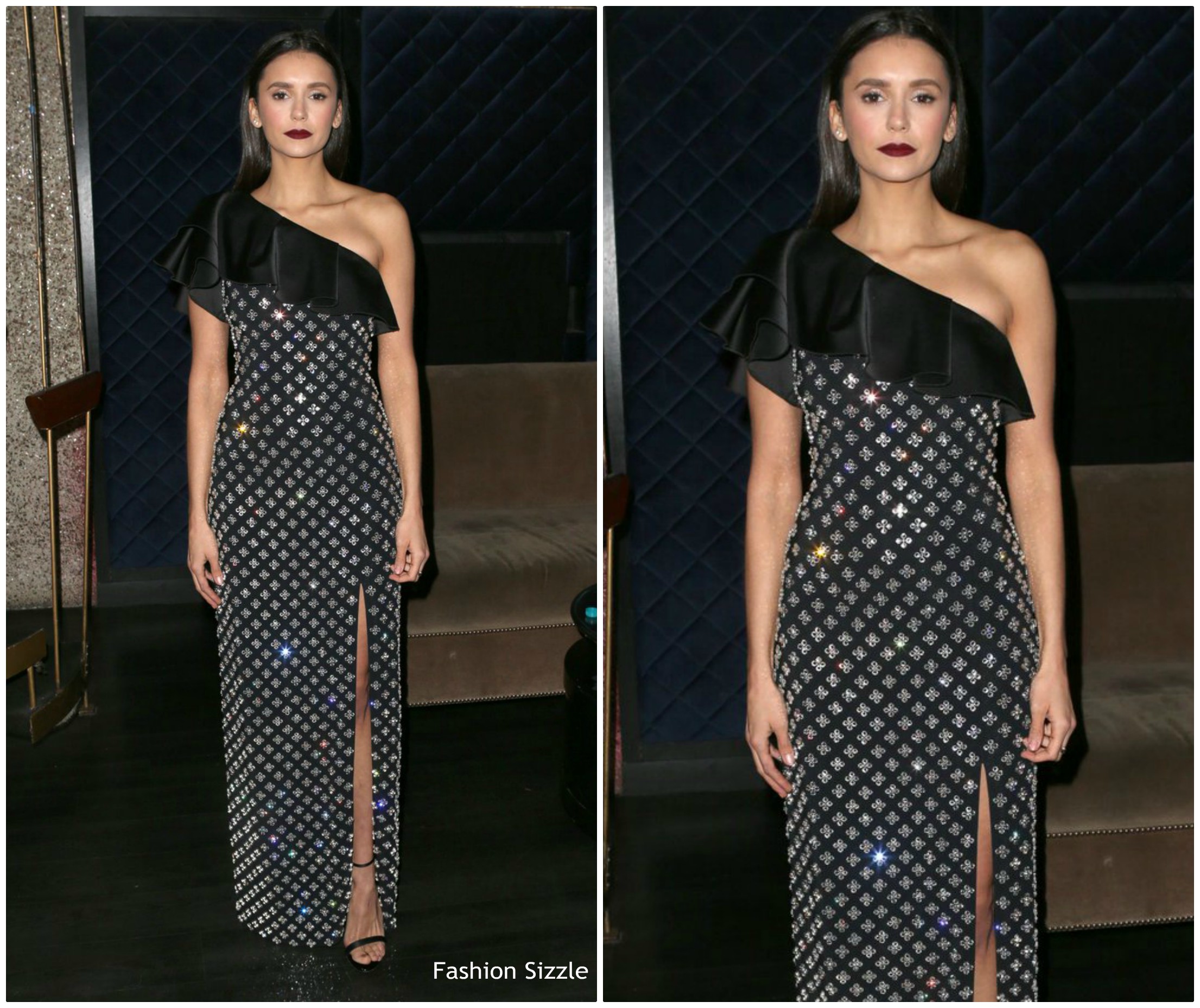 Nina Dobrev in Michael Kors  Collection @ 2019 Hollywood Beauty Awards