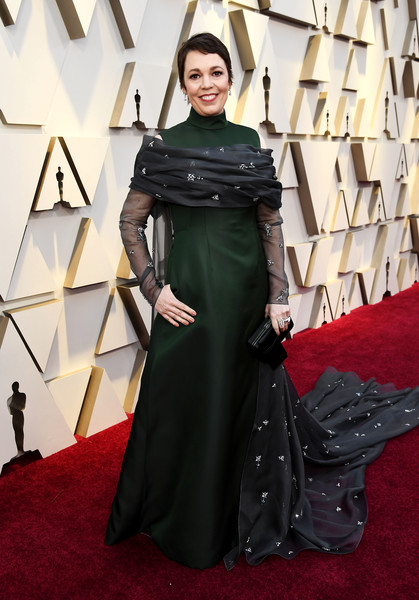 Olivia Colman In Prada @ Oscars 2019