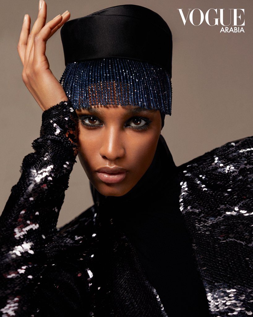 The first Hijabi Vogue Group Cover Feat. Halima Aden, Ikram Abdi Omar ...
