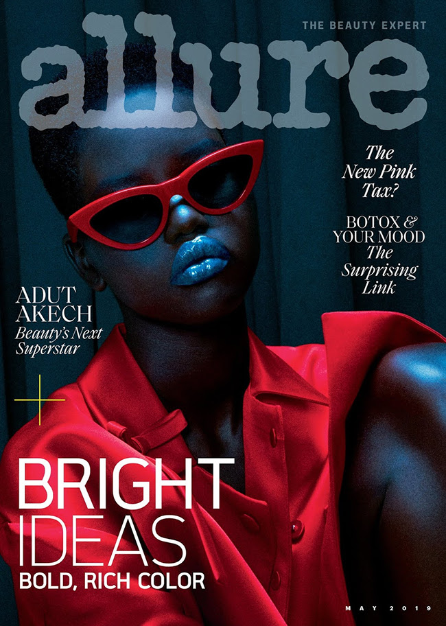 Adut Akech Covers  Allure May 2019 : by Daniel Jackson