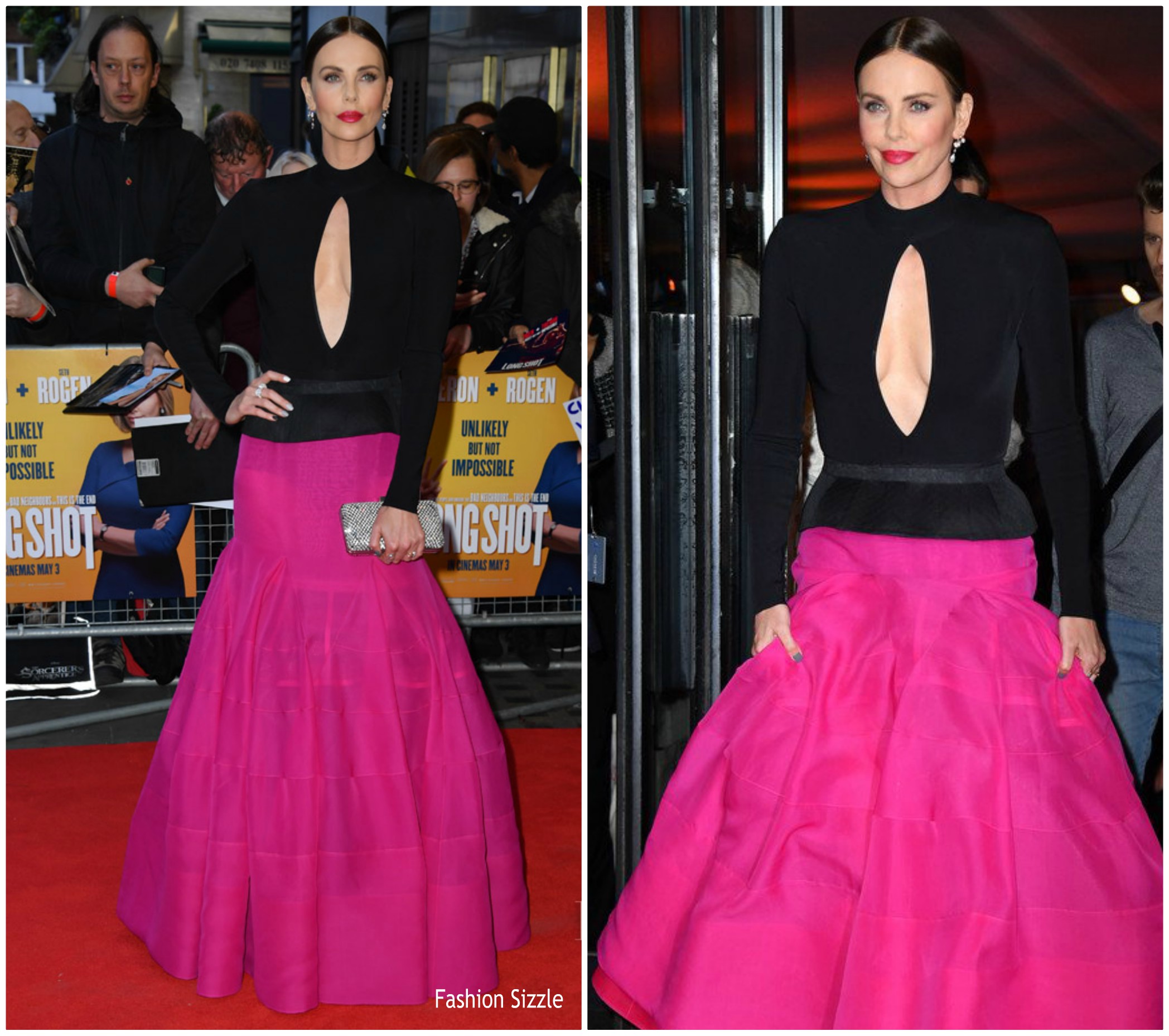 Charlize Theron in Givenchy Haute Couture @ ‘Long Shot’ London Premiere