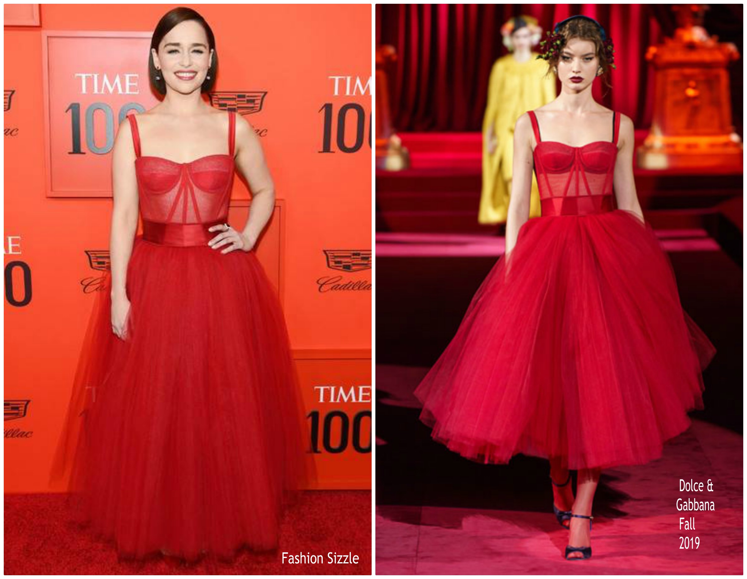 Emilia Clarke In Dolce & Gabbana @ TIME 100 Gala | Digital Magazine