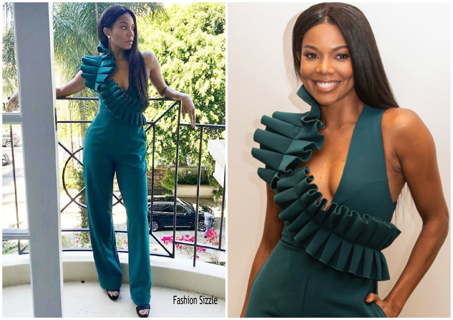 Gabrielle Union  In Andrea Iyamah @  ‘L.A.’s Finest’ Press Conference