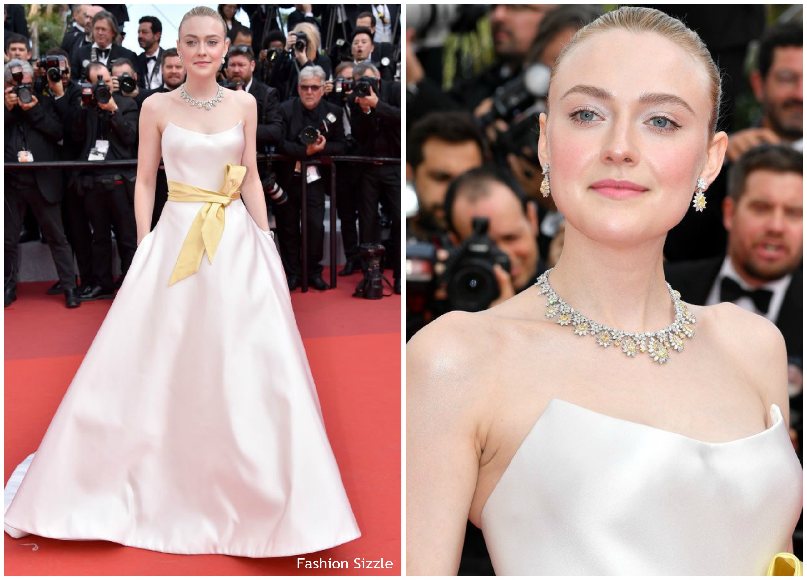 Dakota Fanning In Armani Prive @ ‘Once Upon a Time In Hollywood’ Cannes