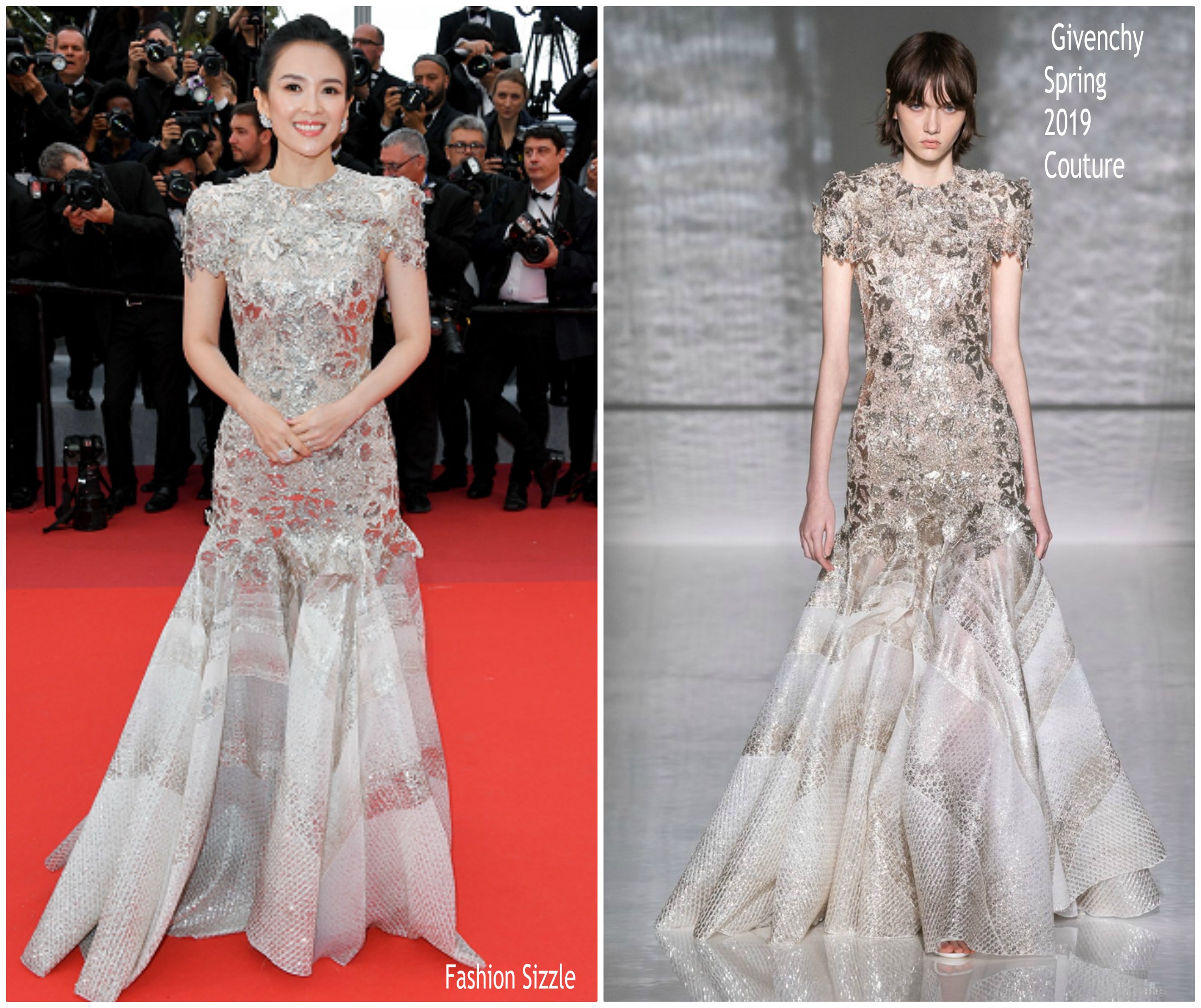 Zhang Ziyi  In Givenchy  Couture @ “Le Belle Époque” Cannes Film Festival Premiere