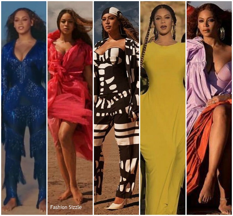 Beyonce Knowles Outfits For ‘Spirit’ Music Video