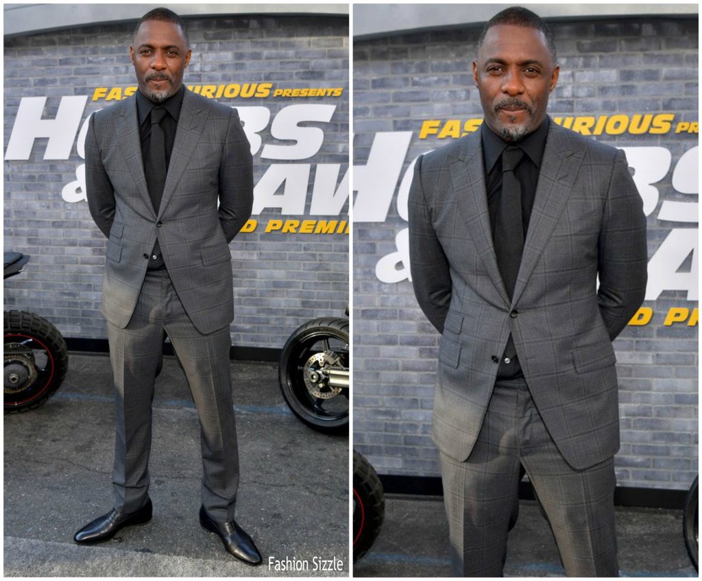 Idris Elba In Tom Ford @ 'Fast & Furious Presents: Hobbs & Shaw' LA  Premiere | Digital Magazine