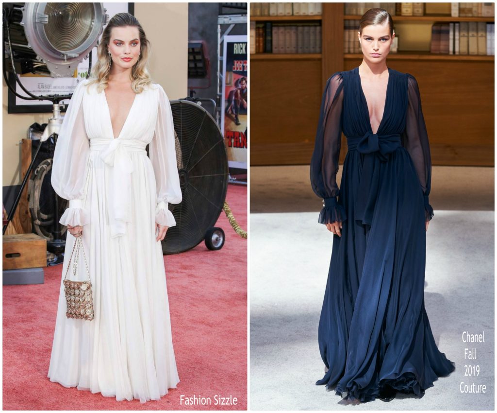 Margot Robbie In Chanel Couture @ 'Once Upon A Time ' Hollywood Premiere