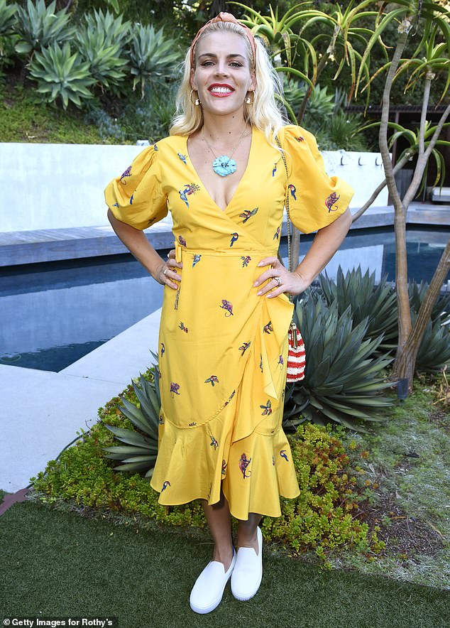 busy-philipps-in-farm-rio-@-rothy’s-conscious-cocktails-event-in-la