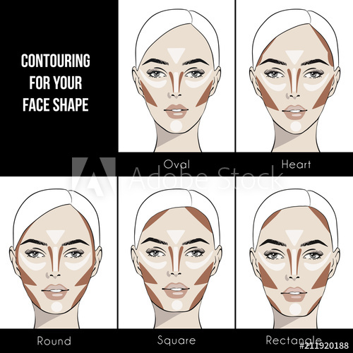 contouring-and-highlight-for-different-types-of-woman-face