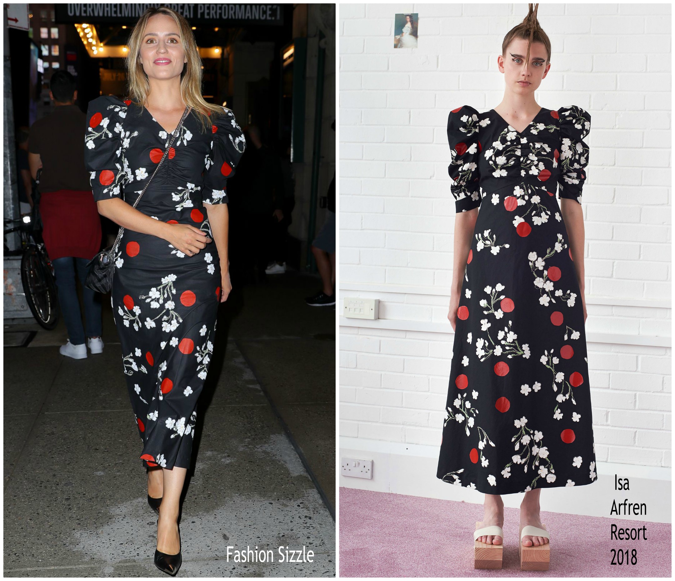 Dianna Agron In Isa Arfren – out In New York