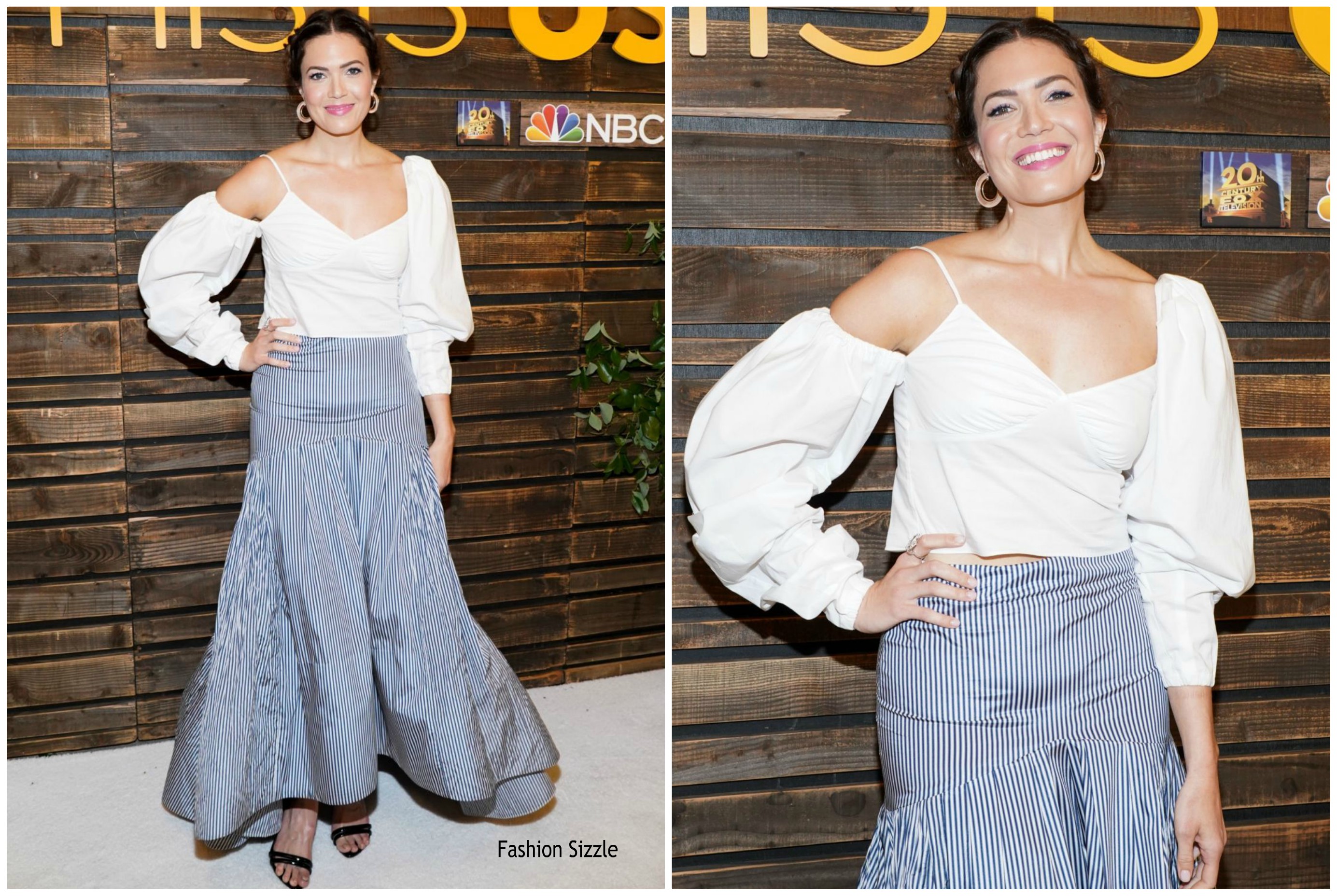 Mandy Moore In Rosie Assoulin  @ ” This Is Us ” Pancakes With The Pearsons Event