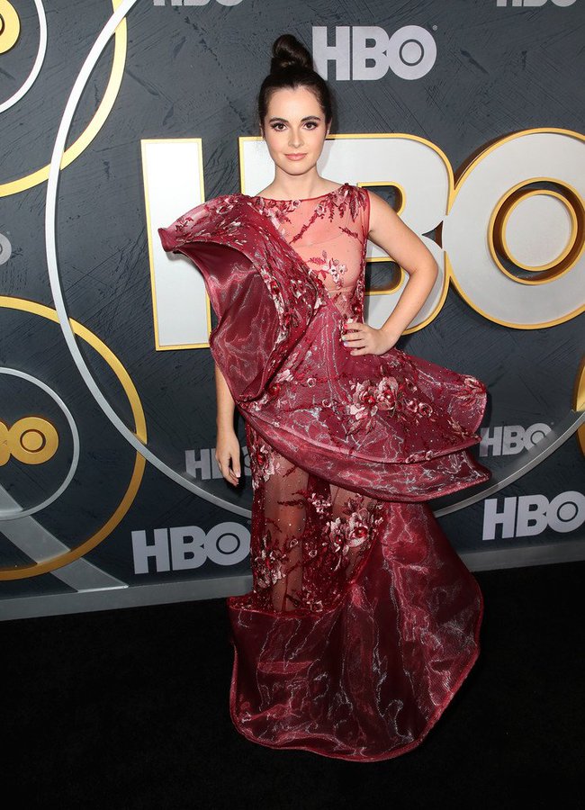 Vanessa Marano In Kenneth Barlis    @  HBO’s Emmy Awards After Party