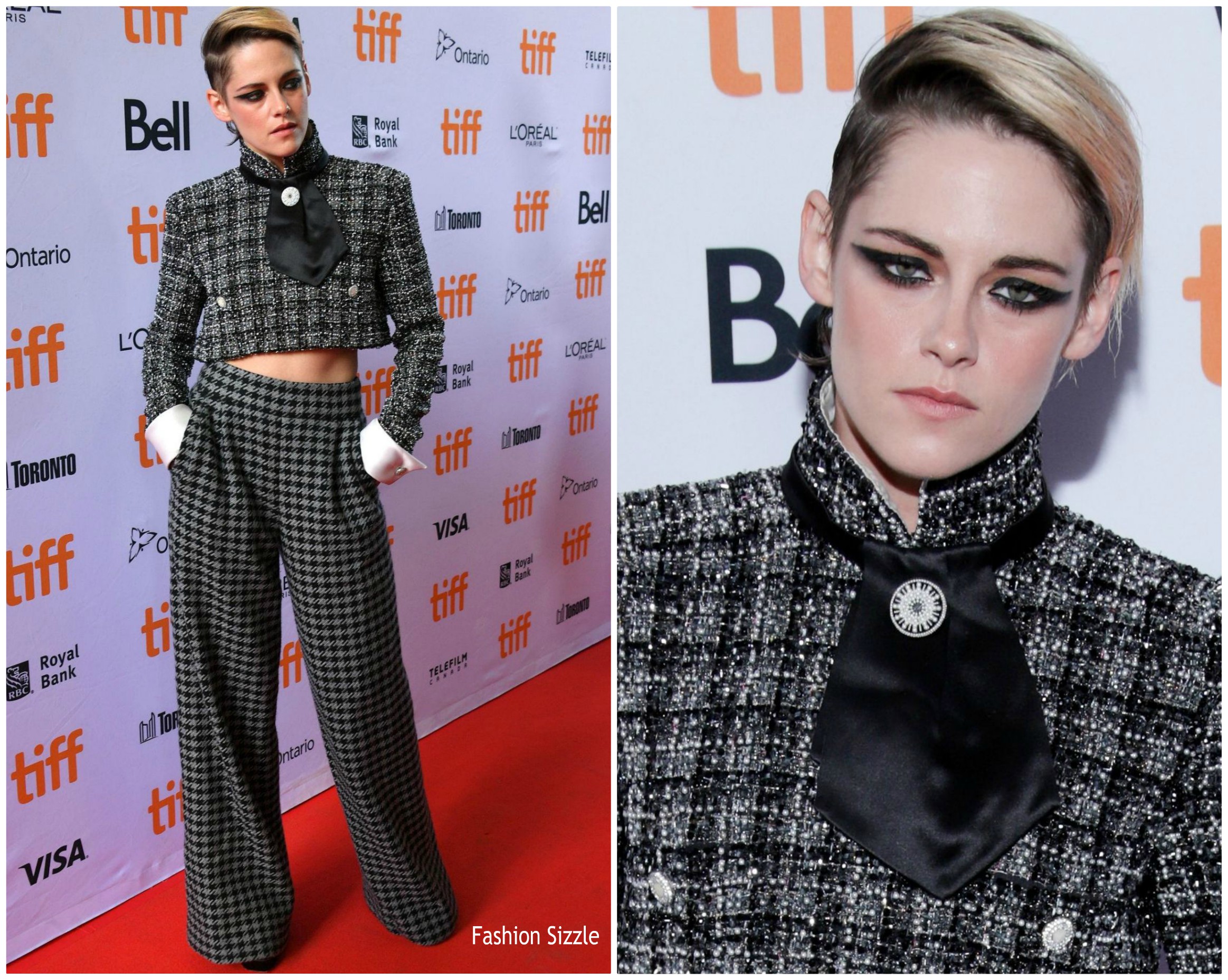 Kristen Stewart In Chanel Haute Couture @ ‘Seberg’ Toronto Film Festival Premiere