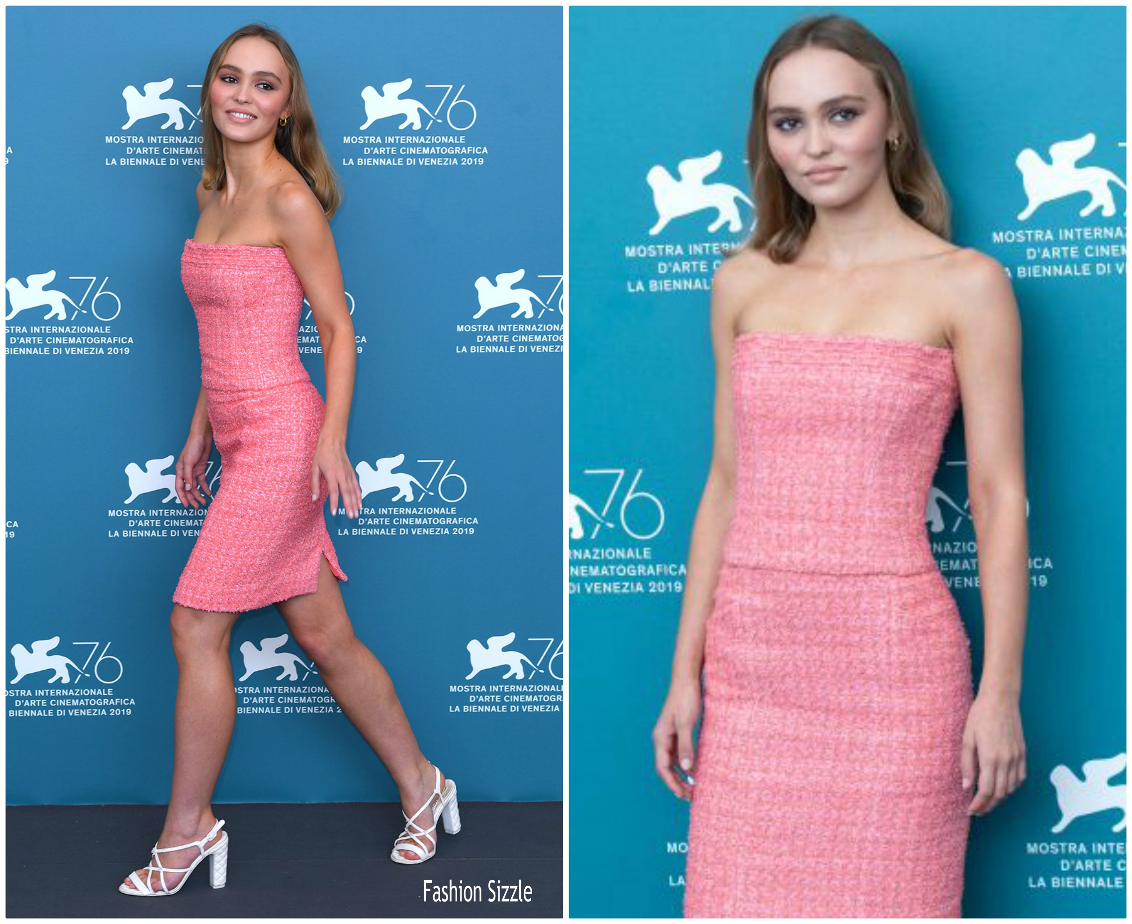 Lily-Rose Depp In Chanel @ ‘The King’ Venice Film Festival Photocall