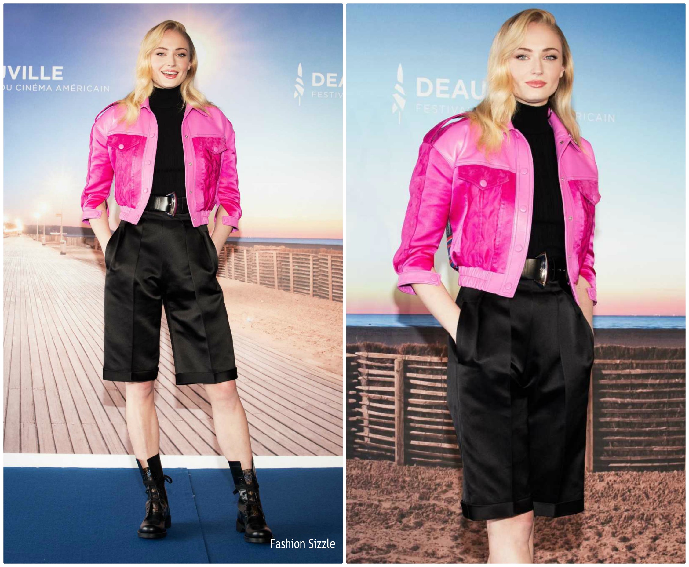 Sophie Turner In Louis Vuitton  @ ‘Heavy’ Deauville Film Festival Photocall & Premiere