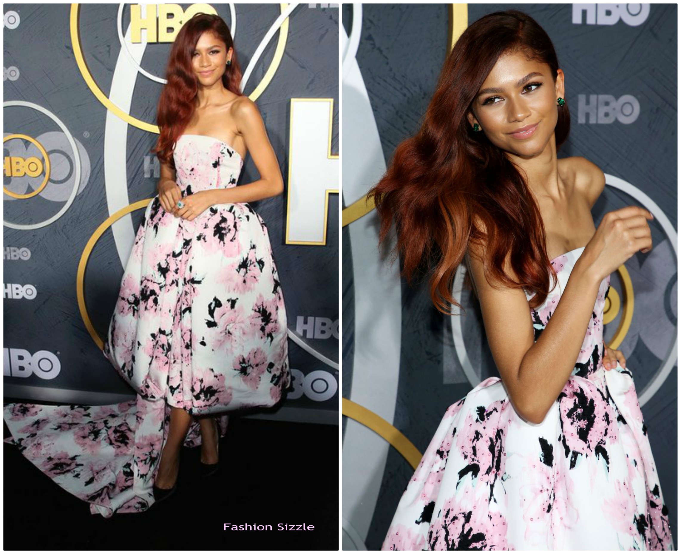 Zendaya Coleman In Alexandre Vauthier Haute Couture @  HBO Emmy Awards After Party