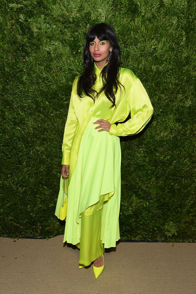 Jameela Jamil In Christopher John Rogers Cfda And Vogue Fashion Fund Awards Fashion