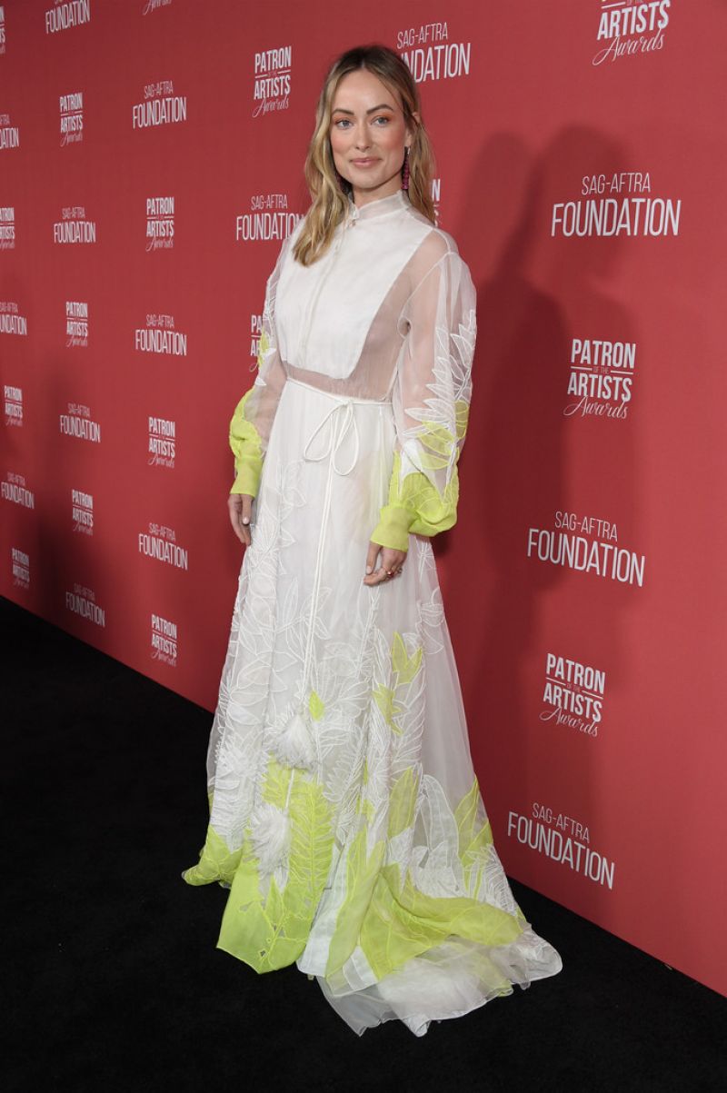 Olivia Wilde In  Valentino @  2019 Patron Of The Artists Awards in Beverly Hills
