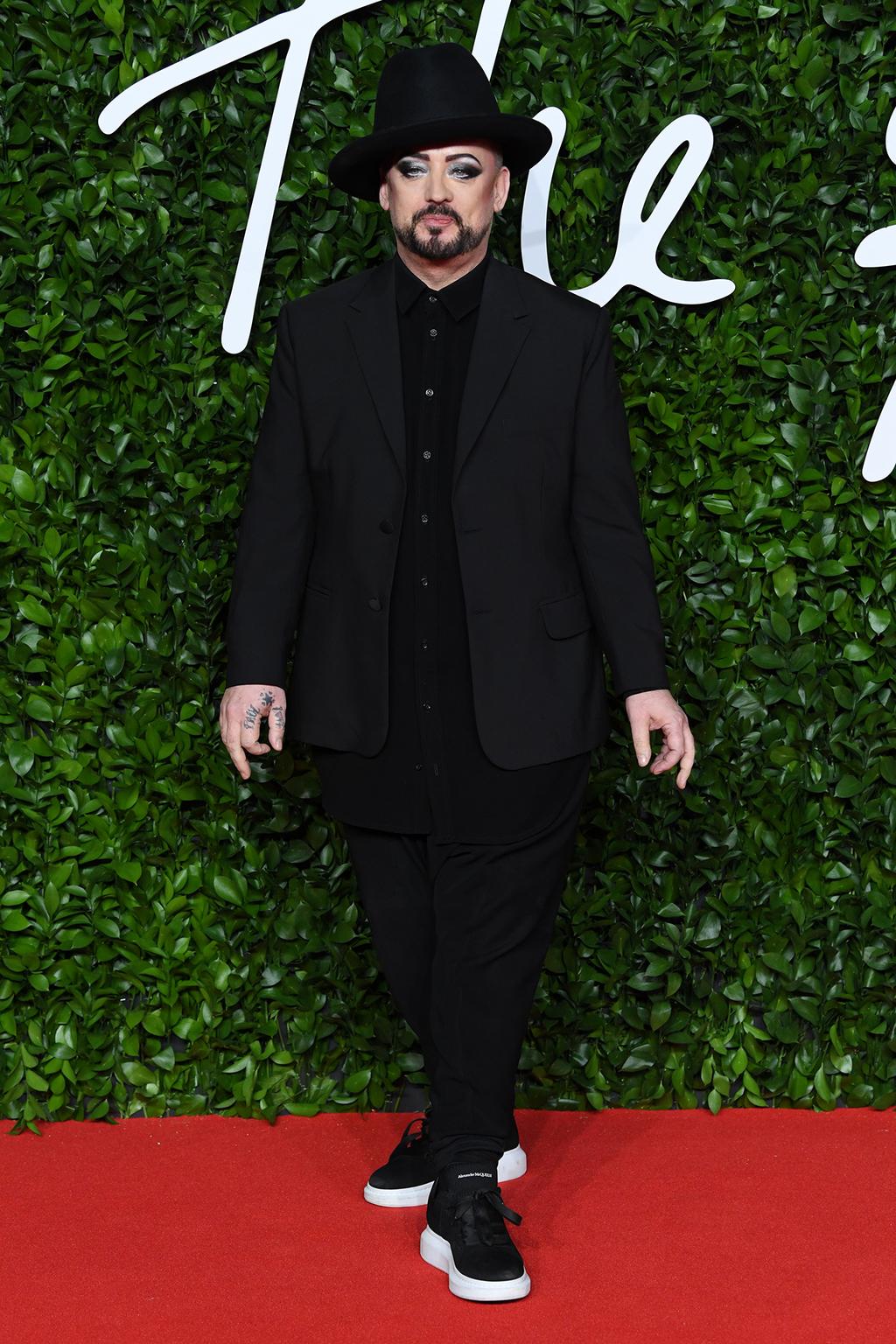 Boy George Attends  @ 2019 British  Fashion Awards